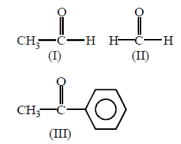 Aldehyde and Ketone mcq question image