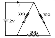 Electric Current mcq question image