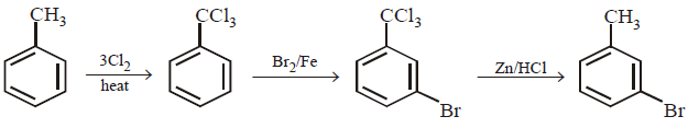 Electrophilic Aromatic Substitution (Haloalkanes and Haloarenes) mcq solution image