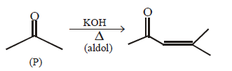 Aldehyde and Ketone mcq solution image