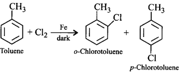 Electrophilic Aromatic Substitution (Haloalkanes and Haloarenes) mcq solution image