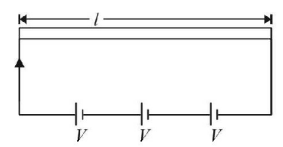 Electric Current mcq solution image