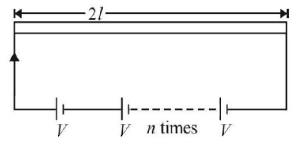 Electric Current mcq solution image