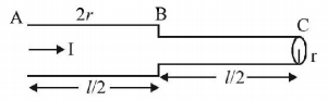 Electric Current mcq solution image