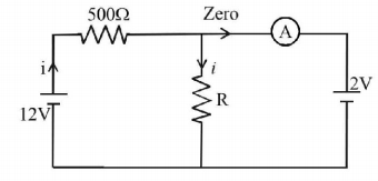 Electric Current mcq solution image