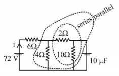 Electric Current mcq solution image